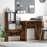 Desk Smoked Oak 131.5 x 50 x 106.5 cm Engineered Wood 869302