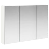 Bathroom Cabinet Set 4 pcs White Engineered Wood 3406663