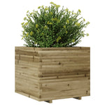 ZNTS Garden Planter 80x80x72 cm Impregnated Wood Pine 3282628