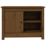 TV Cabinet Honey Brown 70x36.5x52 cm Solid Wood Pine 814582