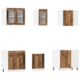 11 Piece Kitchen Cabinet Set Lyon" Old Wood Engineered Wood 3328577