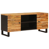 TV Cabinet with Storage Brown 105 x 33 x 46 cm Solid Mango Wood 4018296