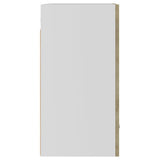 Hanging Cabinet Lyons 2 pcs Sonoma Oak 50x31x60 cm Engineered Wood 805081