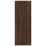 ZNTS Shoe Cabinet Brown Oak 52x37.5x100 cm Engineered Wood 848443