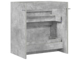 Bathroom Under Sink Cabinet Concrete Grey 56 x 37.5 x 81 cm 890731