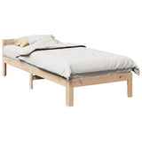 Bed Frame without Mattress 80x200 cm Solid Wood Pine 859226