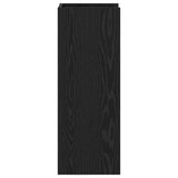 Plant Stand 2 pcs Black Oak 30 x 30 x 80 cm Engineered Wood 899581