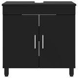 Bathroom Vanity Unit Black 60 x 35 x 60 cm Engineered Wood 889396