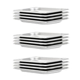 Gastronorm Containers 12 pcs GN 1/4 20 mm Stainless Steel 50899