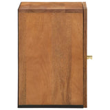 Bathroom Wall Cabinet 38x33x48 cm Solid Wood Mango 358304