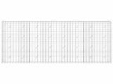 Gabion with 5 mm Wire and 10x10 cm Mesh 400x20x200 cm 3465074