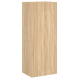 5 Piece TV Wall Units Sonoma Oak Engineered Wood 3216459