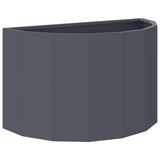 Planter Anthracite 60 x 30 x 35 cm Steel 883698