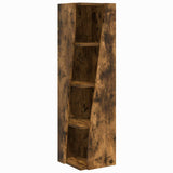 Corner Cabinet Smoked Oak 27.5x27x102cm Engineered Wood 889850