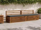 2-Piece Bench Cushions VUGHT 2 pcs 100% Polyester Anthracite 951477