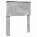 Headboard Concrete Grey Engineered wood 888488