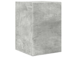 TV Cabinet Set Wall-mounted 2 pcs Concrete Grey Engineered Wood 3408964