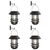 Solar Outdoor Wall Lanterns 4 pcs White 4008188