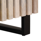 TV Cabinet 100x34x46 cm Solid Wood Mango 377507