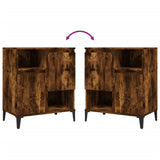 Sideboard Smoked Oak 60x35x70 cm Engineered Wood 821153