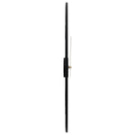 ZNTS Wall Clock Black Ø50 cm Iron 4008411