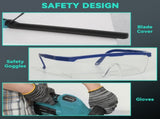 20" Cordless Hedge Trimmer, 18V Electric Hedge Cutter with 51cm Dual Action Blade, 2 x 4000mAh T3398P377565