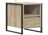 Bedside Table 2 pcs Sonoma 39.5 x 30 x 50 cm Engineered Wood 886657