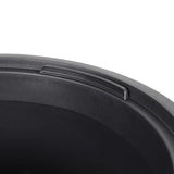 Planter with Removable Inner Anthracite 18/45 L PP Grooved Look 364690