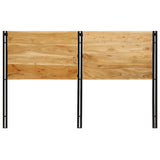 Headboard 160 cm Solid Wood Acacia and Iron 4017554