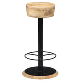 Bar Chairs 2 pcs Solid Mango Wood 247832