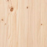 ZNTS Bed Frame with Drawers 90x190 cm Single Solid Wood Pine 3301926