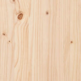 Bookcase Bed without Mattress 75x190cm Solid Wood Pine 3322403