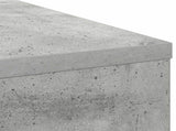 Desk with Drawer Concrete Grey 100 x 40 x 75 cm Engineered Wood 8000455