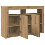 Sideboard Artisan Oak 116 x 30 x 75 cm Engineered Wood 3333884