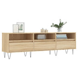 TV Cabinet Sonoma Oak 150x30x44.5 cm Engineered Wood 831279