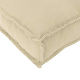 Cushion 6 pcs Beige 40 x 40 x 8 cm Oxford Fabric 42001601