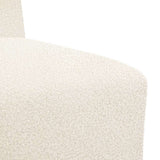 Modular Sofa Unit Armless 3 pcs Cream 55 x 74 x 82 cm 3399828