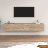 Wall Cabinets 2 pcs Sonoma Oak 100x36.5x35 cm Engineered Wood 3115662