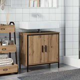 Sink Cabinet Artisan Oak 60x30x60 cm Engineered Wood 857699