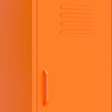 ZNTS Storage Cabinet Orange 42.5x35x101.5 cm Steel 336192