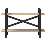 Bookshelf Sonoma Oak 100 x 33.5 x 64 cm Engineered Wood 883953