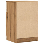 ZNTS Bedside Cabinet Artisan Oak 40x36x65 cm Engineered Wood 856846