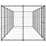 Outdoor Dog Kennel Steel 16.94 m 3082300