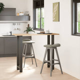 Bar Table Legs Anthracite 2 pcs 40x cm Steel 4013350