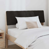 Upholstered Headboard Black 100 cm Solid Pine Wood 879246