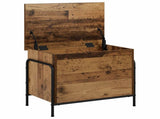Storage Box Old Wood 60 x 40 x 49.5 cm Engineered Wood 8013672