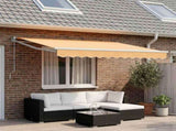 Awning Replacement Fabric Sand 2.5 x 2 m Polyester 964575