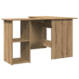 Corner Desk Artisan Oak 120x140x75 cm Engineered Wood 855901