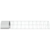 Chicken Coop Silver 1200 x 300 x 200 cm Galvanised Steel 3434700