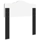 Headboard Black Oak Engineered wood 888694